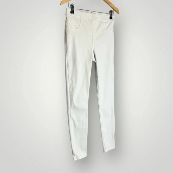 SPANX | Jean ish Ankle Leggings Denim Pull On Back Pockets 20018R EUC - Picture 5 of 10